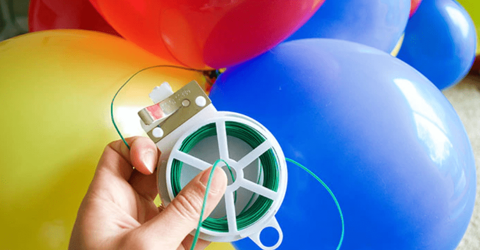 diy balloon column