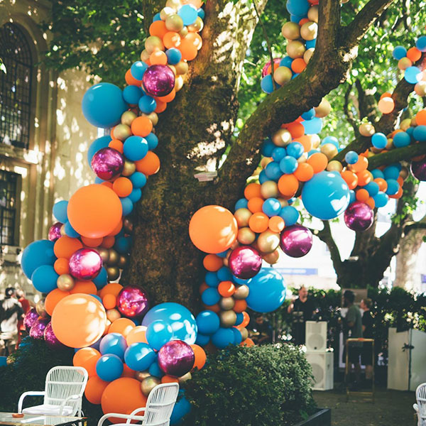 what balloons to use for garland