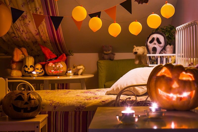 halloween balloon decor