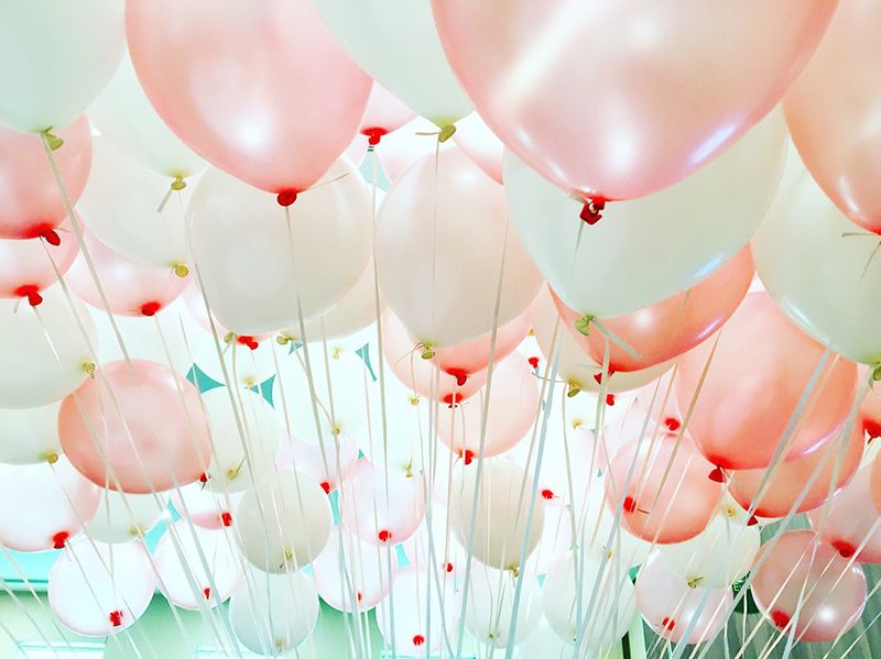 graduation party decoration ideas with balloons