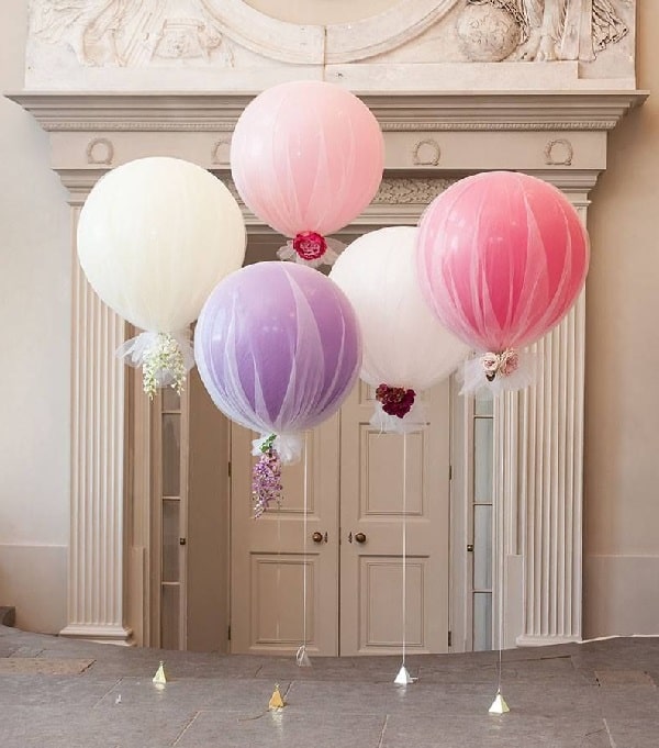 easy balloon centerpiece ideas