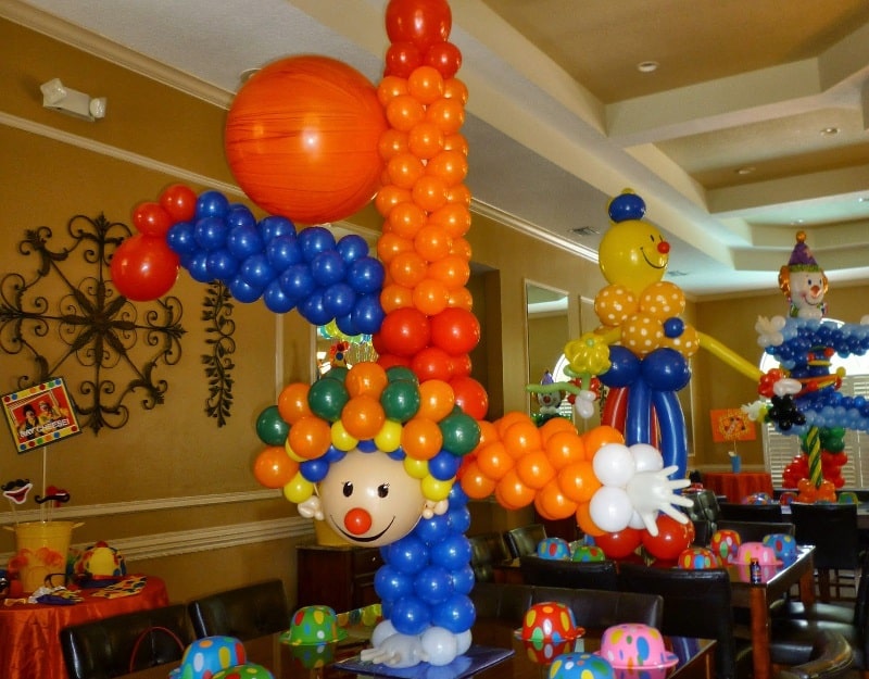 balloon centerpiece decoration ideas