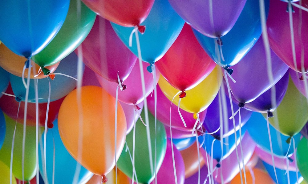 latex helium balloons facts