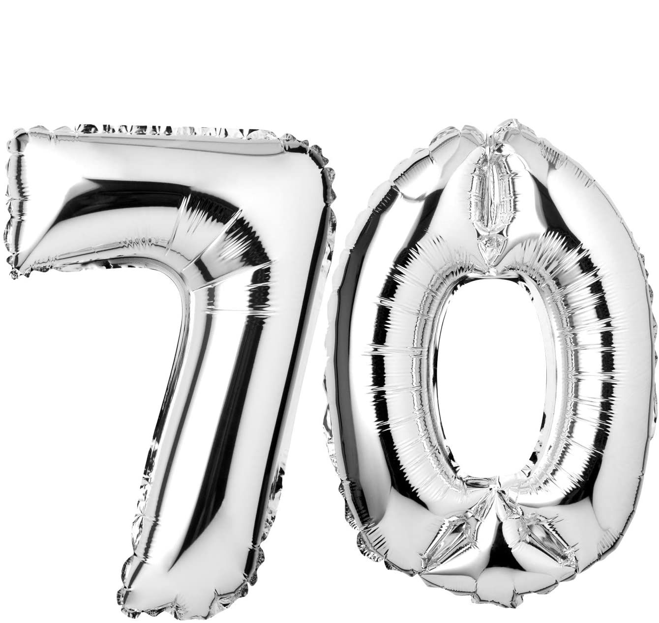Number 70 balloons