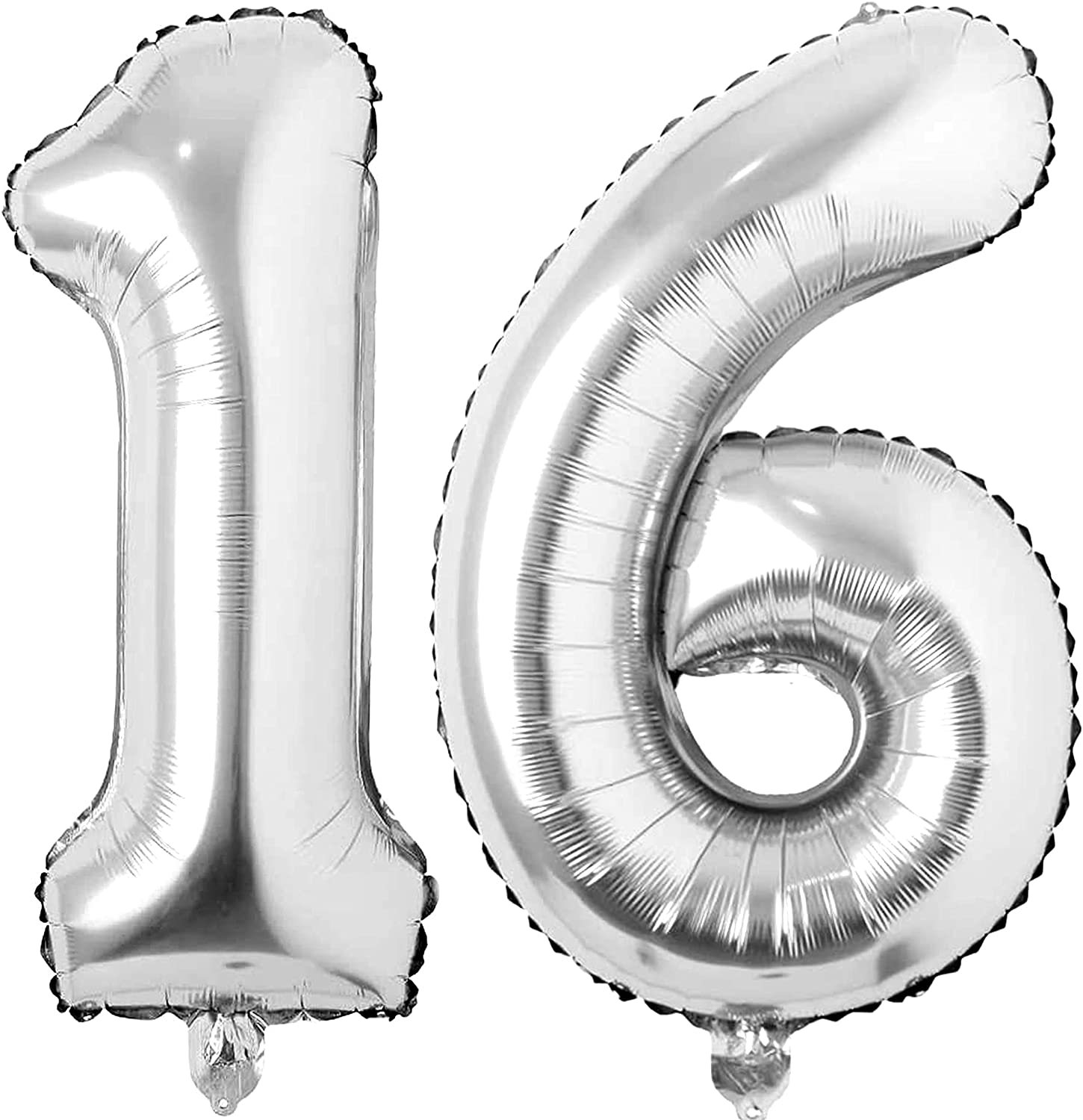 Number 16 balloons