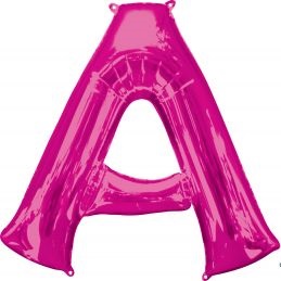 Pink Letter Balloons