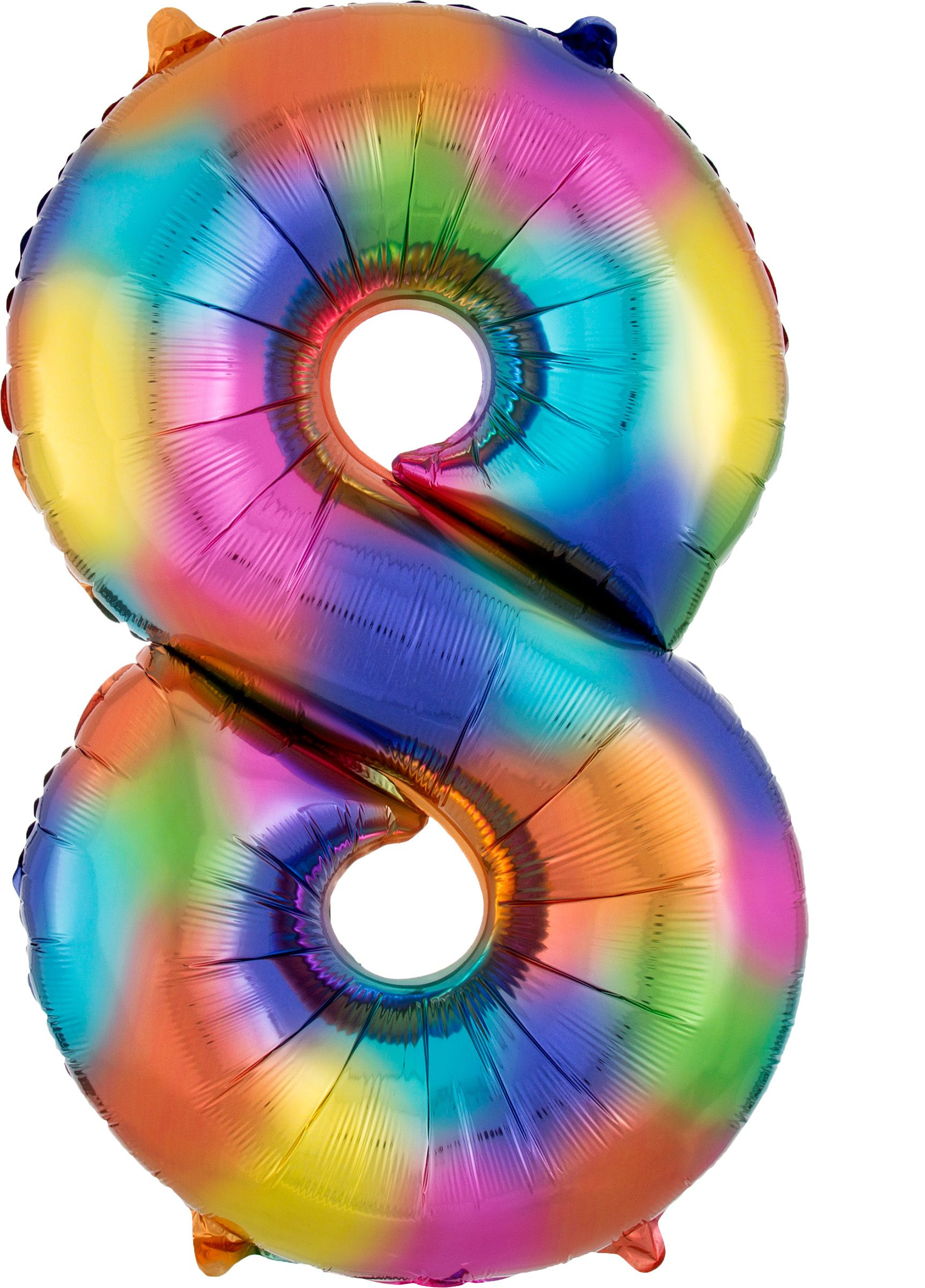 Number 8 balloons