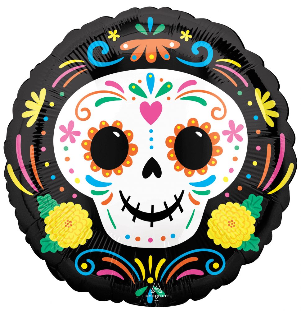 Day of the Dead balloons