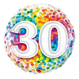 30th Birthday Balloons