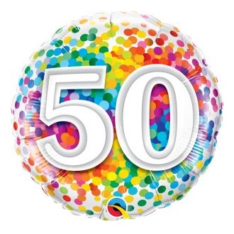 50th Birthday Balloons