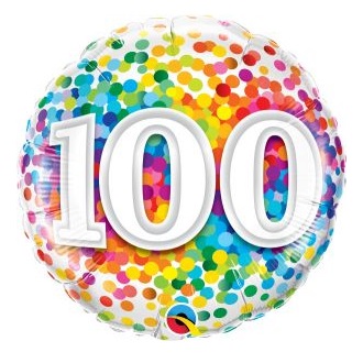 100th Birthday Balloons