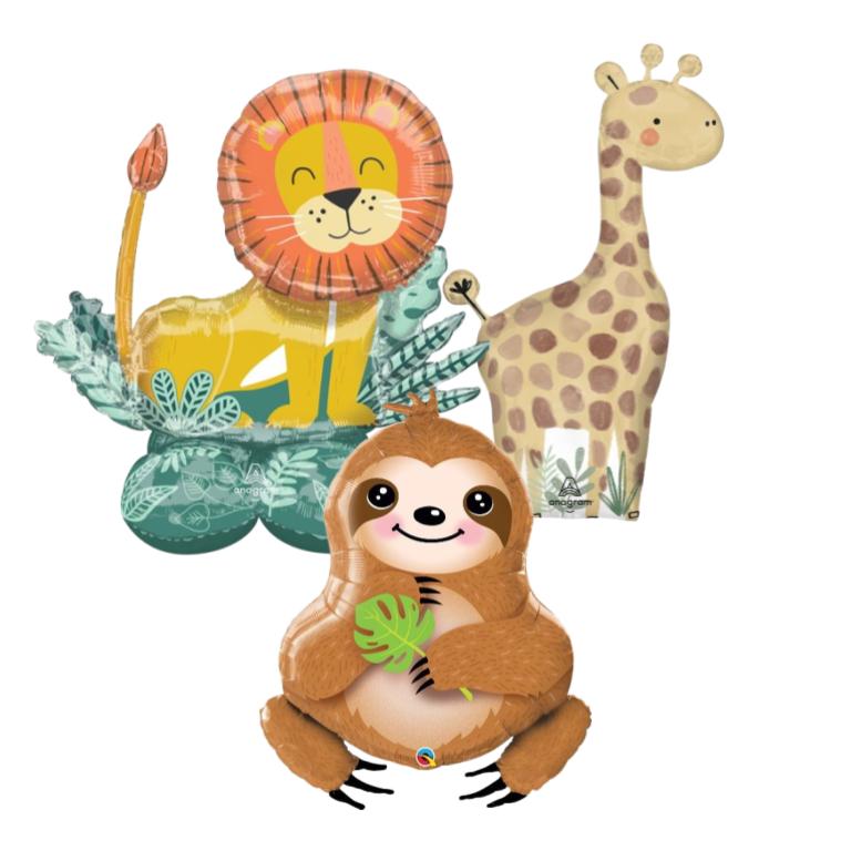 Zoo and Jungle and Safari Animal Balloons