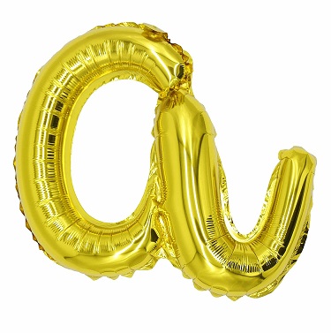 Cursive Balloon Letters