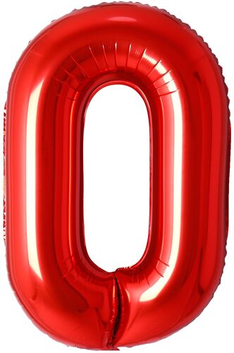 Red Number Balloons