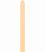 160 Fashion Peach Blush (50pcs) Sempertex Balloons