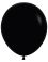 18" Fashion Black (25pcs) Sempertex Balloons