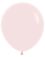 18" Pastel Matte Pink (25pcs) Sempertex Balloons