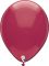 Funsational 12" Crystal Burgundy (15pcs) Balloons
