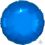 18" Metallic Blue Circle (non-packaged) Balloon