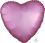 18" Satin Luxe Flamingo Heart (non-packaged) Balloon
