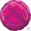 18" Iridescent Magenta Circle (non-packaged) Balloon