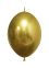 05" Chrome Gold Linking (50pcs) Celetex Balloons
