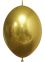 10" Chrome Gold Linking (50pcs) Celetex Balloons