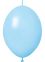 12" Standard Light Blue Linking (50pcs) Celetex Balloons