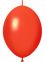 12" Standard Red Linking (50pcs) Celetex Balloons