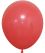 12" Macaron Red (50pcs) Celetex Balloons