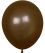 12" Retro Wood Brown (50pcs) Celetex Balloons