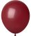 12" Standard Burgundy (50pcs) Celetex Balloons