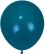 18" Retro Vintage Peacock Blue (25pcs) Celetex Balloons