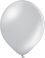 12" Metallic Silver (100pcs) Belbal Balloons