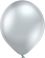 17" Glossy Silver (25pcs) Belbal Balloons