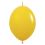 12" Fashion Honey Yellow Link-O-Loons (25pcs) Sempertex Balloons