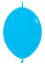 06" Fashion Blue Link-O-Loons (50pcs) Sempertex Balloons
