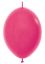 06" Fashion Fuchsia Link-O-Loons (50pcs) Sempertex Balloons