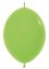 12" Fashion Lime Green Link-O-Loons (25pcs) Sempertex Balloons