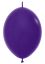 06" Fashion Violet Link-O-Loons (50pcs) Sempertex Balloons
