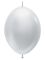 12" Satin Silver Link-O-Loons (25pcs) Sempertex Balloons