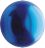 Orbs 07" Blue Balloon