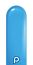 260 Standard Bluebird (50pcs) Prima Balloons