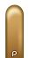 260 Glam Gold (50pcs) Prima Balloons