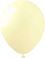 12" Pale Pastel Yellow (50pcs) ProLatex Balloons