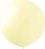 36" Pale Pastel Yellow (2pcs) ProLatex Balloons
