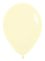 05" Pastel Matte Yellow (50pcs) Sempertex Balloons