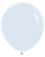 18" Fashion White (25pcs) Sempertex Balloons