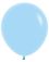 18" Pastel Matte Blue (25pcs) Sempertex Balloons