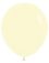 18" Pastel Matte Yellow (25pcs) Sempertex Balloons